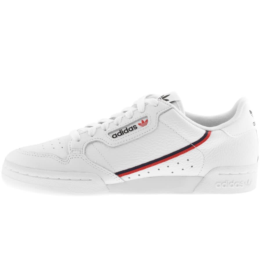 Alternative Image for ProductAdidas Originals Continental 80 Trainers White1